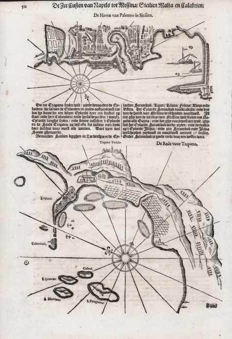 De Haven van Palermo in Sicilien / De Rede voor …