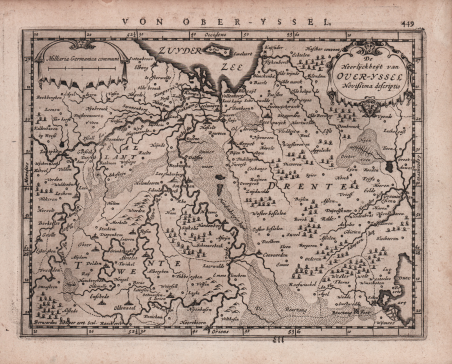 De Heerlyckheyt van Over-Yssel Novissima Descriptio