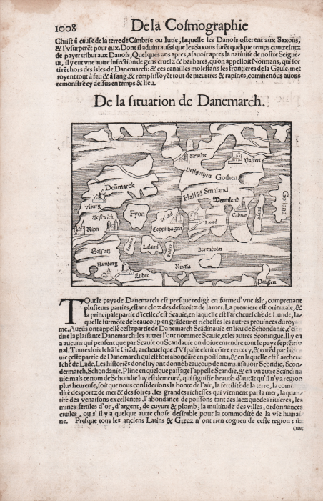 De la situation de Danemarch