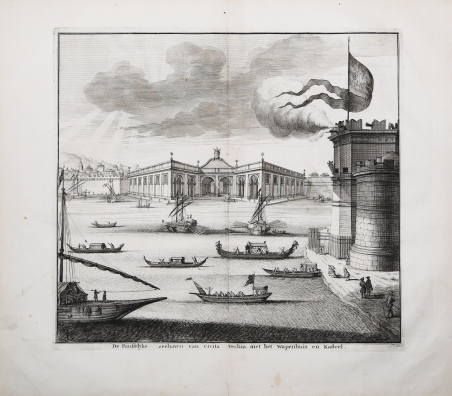 De Pauffelyke zeehaven van Civita Vechia.