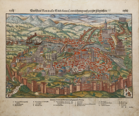 Romanae urbis situs, quem hoc Christi anno 1549 habet