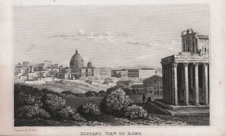 Distant View of Rome