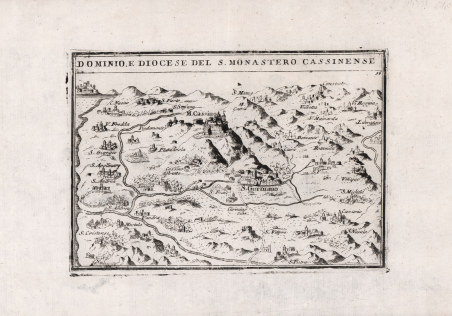 Dominio, e Diocese del S. Monastero Cassinese