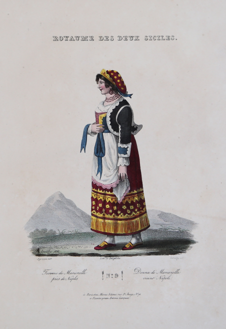 Donna di marianella vicino Napoli