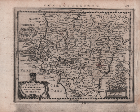 Ducatus Lutzenburgensis Nova et accurata Descriptio
