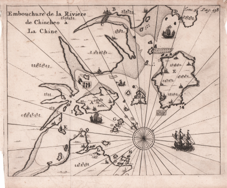 Embouchure de la Riviere de Chincheo à la Chine