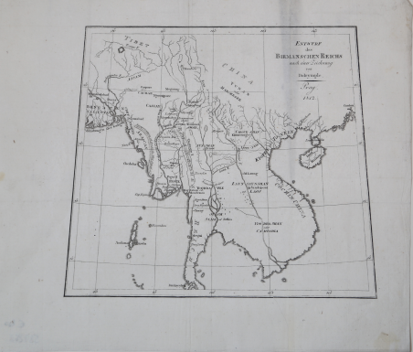 Entwurf des Birmanschen Reichs nach einer Zeichnung von Dalrymple