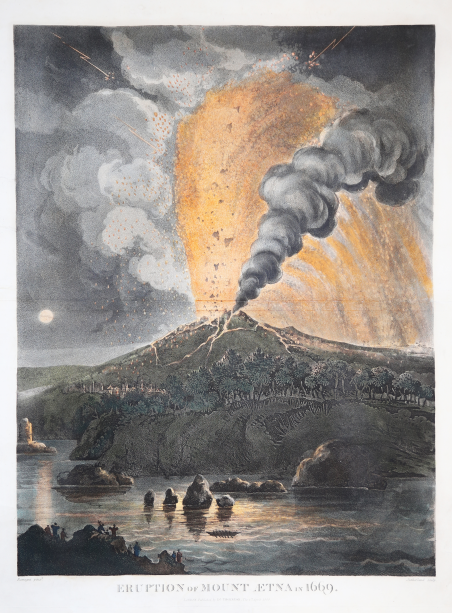 Eruption of Mount Aetna in 1669