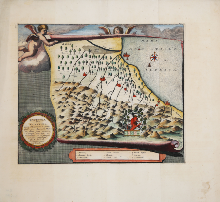 Faventia five Flaminia olim Thuscorum & postea Gallorum Aegonum Regio.