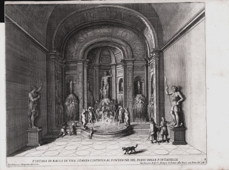 Fontana di Bacco in una stanza contigua al Fontanone nel …