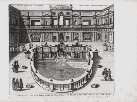 Fontana fatta da Papa Iiulio Terzo in Roma nella Via …