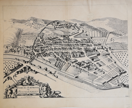 Forum Sempronii vulgo Fossombrone Ville de l'Etat de l'Eglise dans …