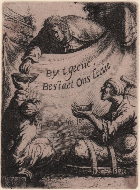 Frontespizio della serie I Mendicanti