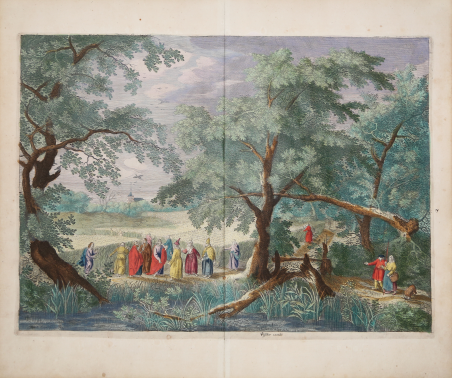 Gesù tra le messi in giorno di sabato