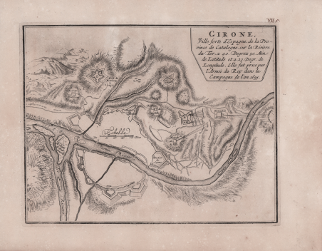 Girone, Ville forte d'Espagne, de la Province de Catalogne.