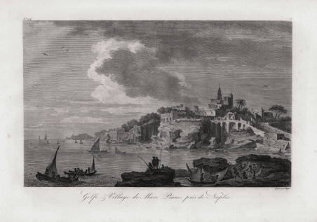 Golfe & Village de Mare Piano, prés de Naples