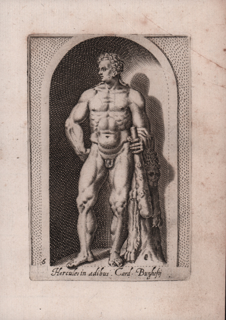 Hercules in aedibus Card. Burghesij [Ercole Lenbach]