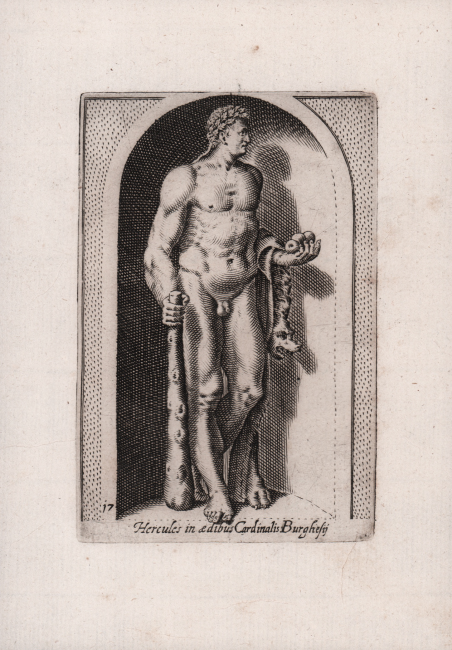 Hercules in aedibus Cardinalis Burghesij