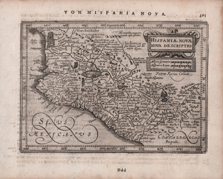 Hispaniae Novae Nova Descriptio