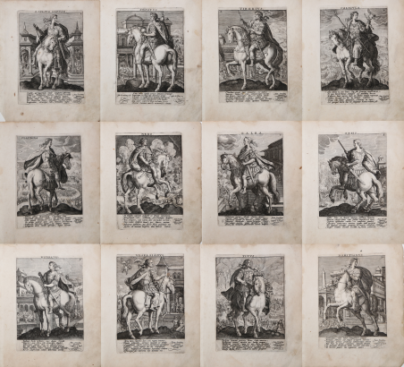 I Dodici Imperatori o Imperatori Romani a cavallo