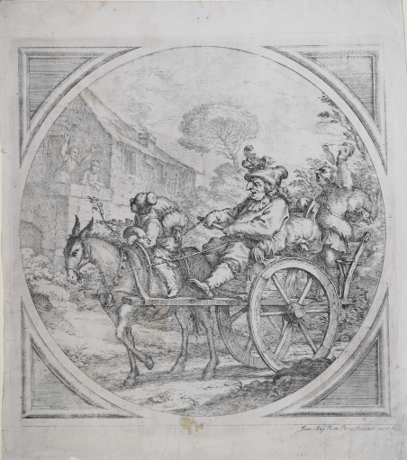 Il carro di Pulcinella o Pulcinella felice