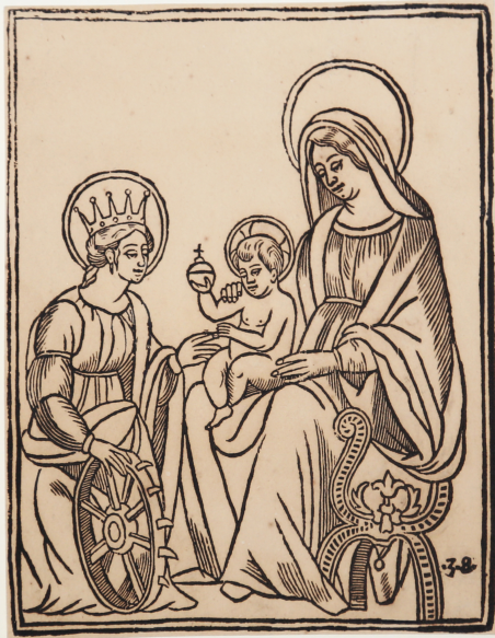 Il matrimonio mistico di Santa Caterina