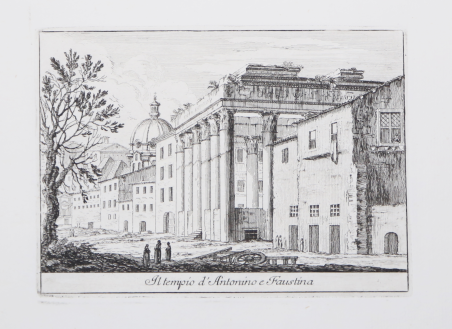 Il tempio di Antonino e Faustina