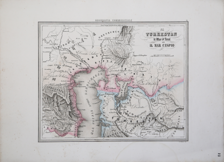 Il Turkestan il Mar d'Aral ed il Mar Caspio