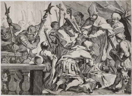 Incoronazione di Ottone Magno nella chiesa di S. Ambrogio a …