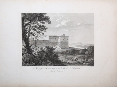 Ingresso all'antichissima Cittadella di Ferentino Ora il Vescovato