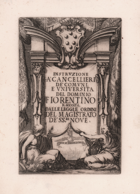 Instruzione a’ Cancellieri de’ Comuni, e Universita del Dominio Fiorentino …