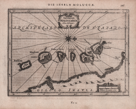 Insularum Moluccarum Nova Descriptio