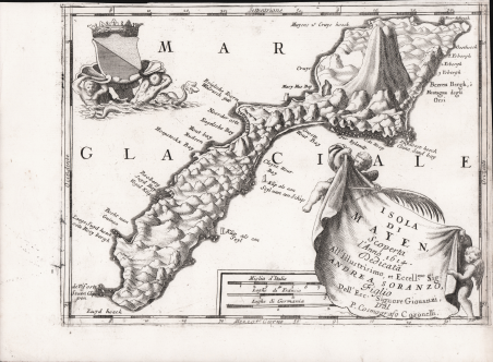 Isola di Mayen, Scoperta l'anno 1614. Dedicata All'Illustrissimo, et. Eccell.mo …