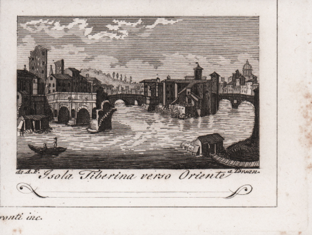 Isola Tiberina verso Oriente