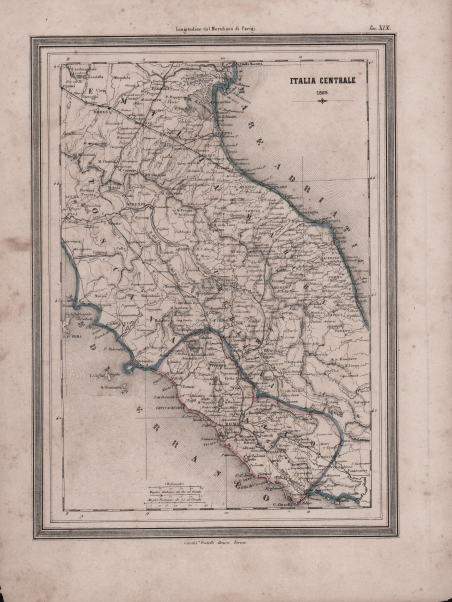 Italia Centrale 1869