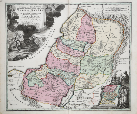Iudaea seu Palaestina…hodie dicta Terra Sancta prout olim in duodecim …
