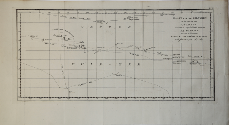 Kaart van de Eilanden in den omtrek van Otahiti…