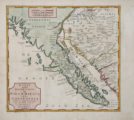 Kaart van het Westelyk Gedeelte van Nieuw Mexico en van …