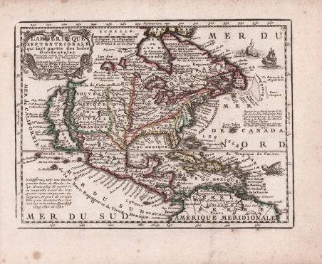 L'Amerique Septentrionale qui fait partie des Indes Occidentales