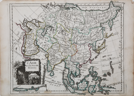L'Asie Avec le Nouvelles découvertes