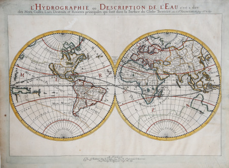 L'Hydrographie ou Description de l'Eau c'est a dire des Mers, …
