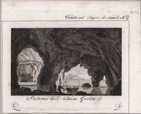 L'interno dell'istesa Grotta (S. Vito a Polignano)