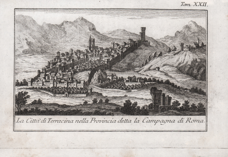 La Città di Terracina nella Provincia detta la Campagna di …