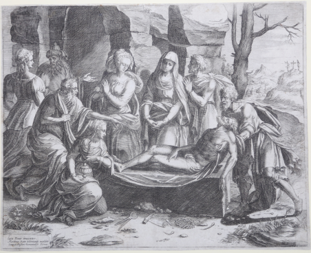 La Deposizione di Cristo nel sepolcro