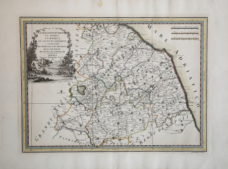 La Legazione d'Urbino la Marca l'Umbria lo Stato di Camerino …