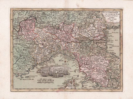 La Lombardie / Le cours du Po & Le Duché …