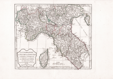 La Lombardie, Le Duché de Toscane l'Etat du St. Siege, …