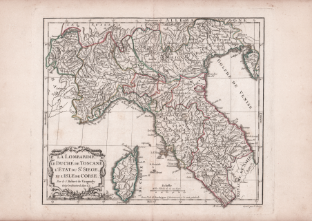 La Lombardie, le Duché de Toscane, l'Etat du St. Siege …