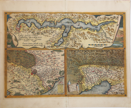 Larii Lacus vulgo Comensis & Territorii Romani descrip & Fori …