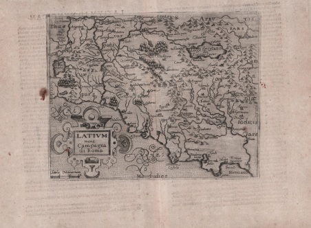 Latium nunc Campagna di Roma